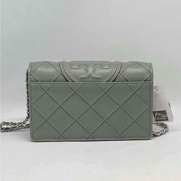 Tory Burch Fleming Soft Chain Wallet Bag - Picture 8 of 14